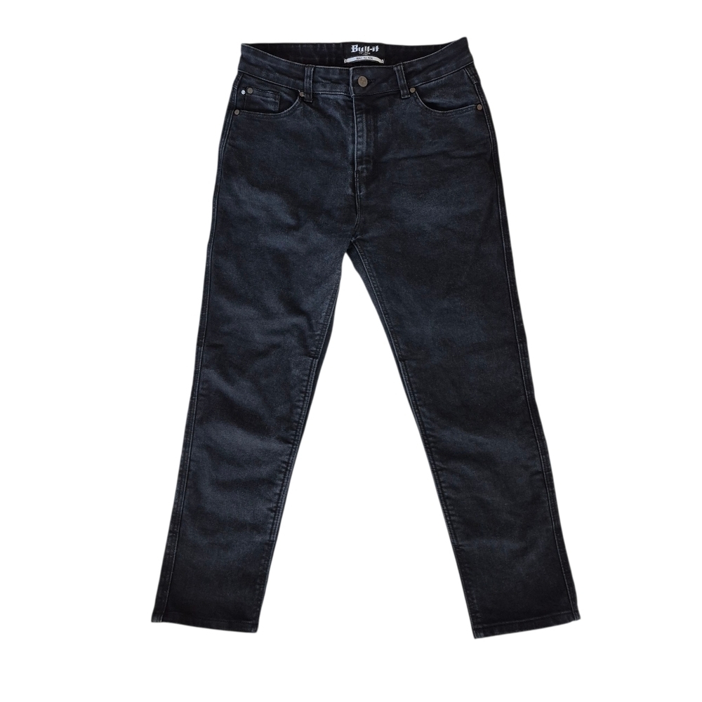 Bull-it Tactical Slim Fit Black Motorcycle Jeans With Knee Protectors